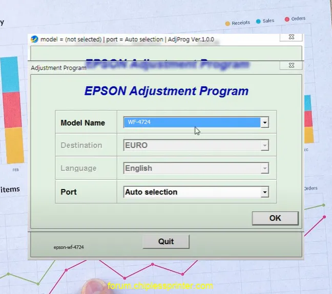 phần mềm reset bộ nhớ máy in