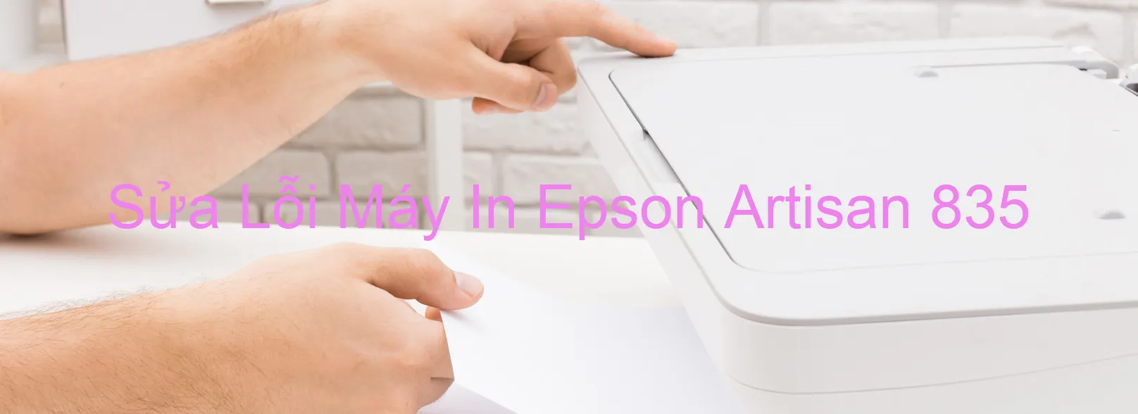 Sửa Lỗi Máy In Epson Artisan 835