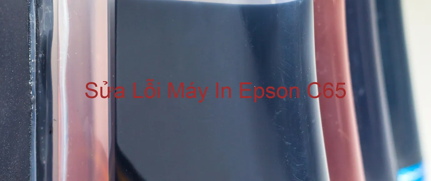 Sửa Lỗi Máy In Epson C65