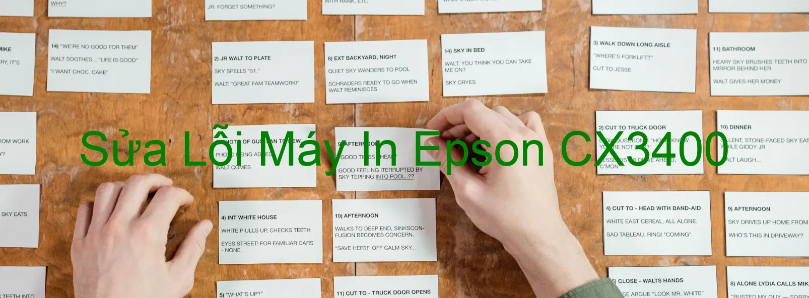 Sửa Lỗi Máy In Epson CX3400