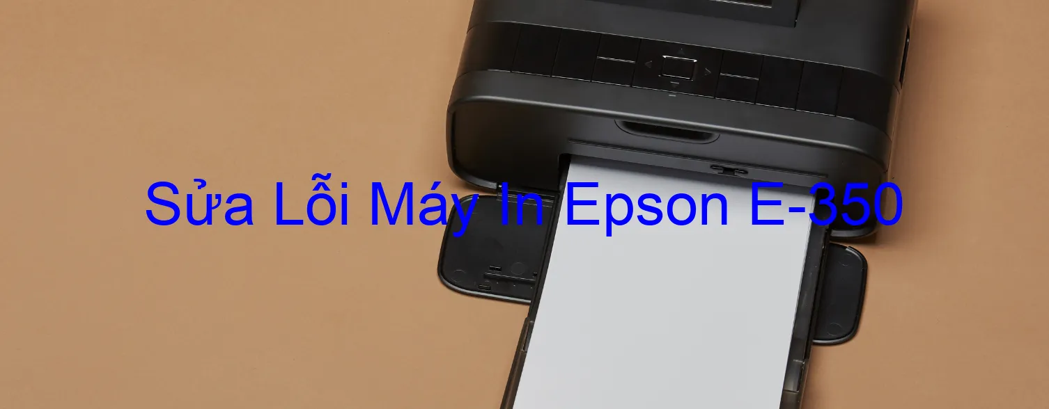 Sửa Lỗi Máy In Epson E-350