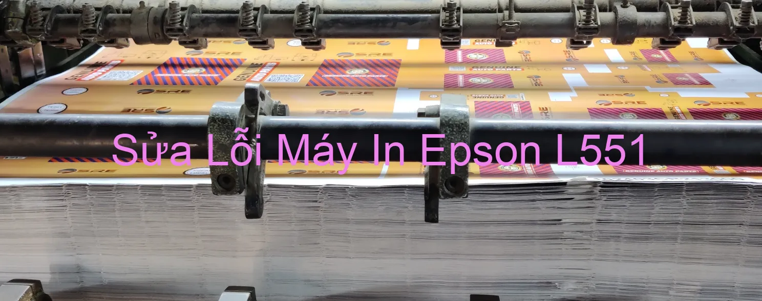 Sửa Lỗi Máy In Epson L551