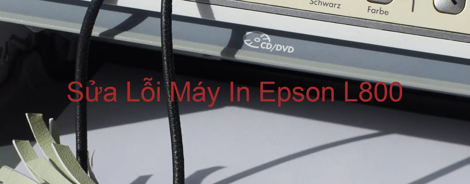 Sửa Lỗi Máy In Epson L800