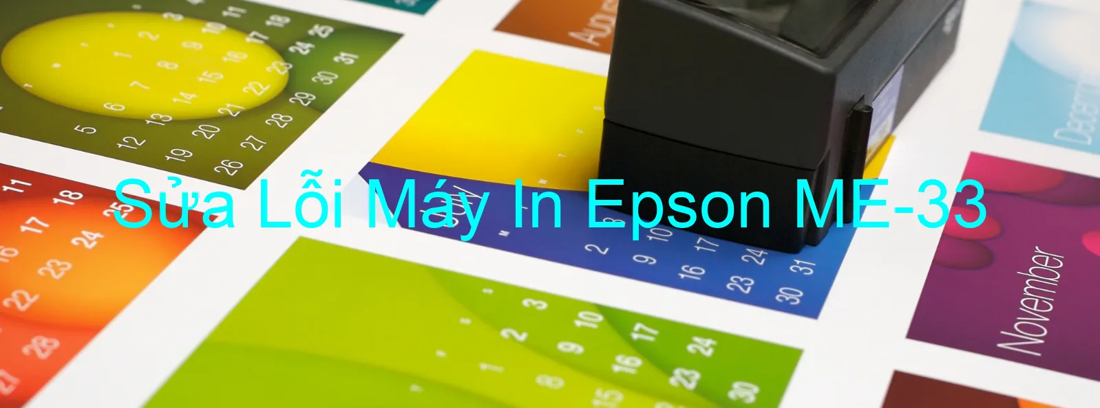 Sửa Lỗi Máy In Epson ME-33