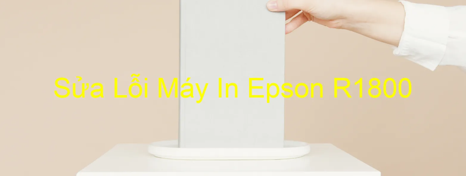 Sửa Lỗi Máy In Epson R1800