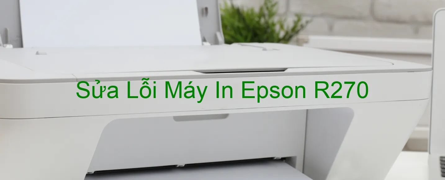 Sửa Lỗi Máy In Epson R270