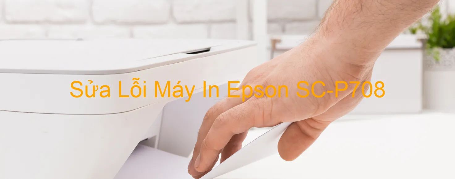 Sửa Lỗi Máy In Epson SC-P708