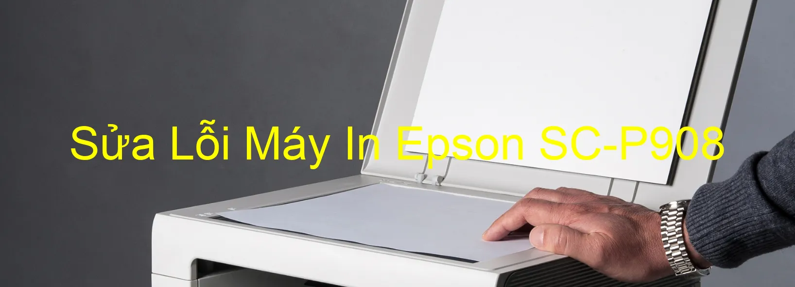 Sửa Lỗi Máy In Epson SC-P908