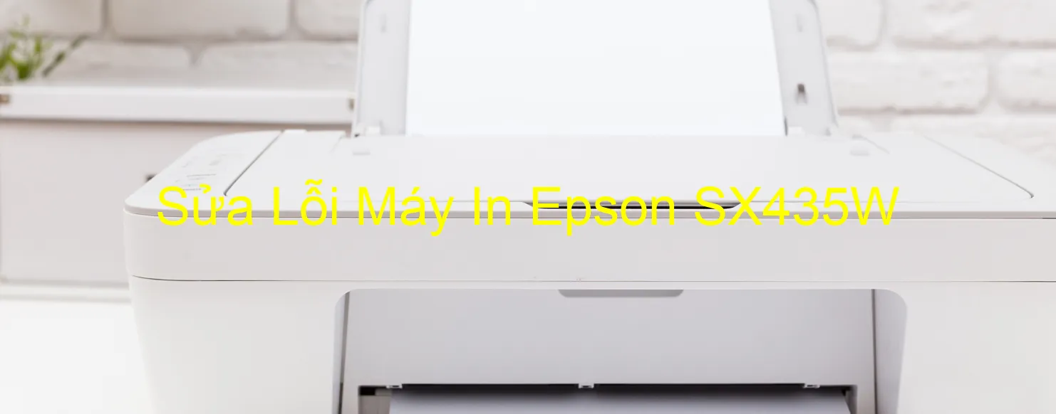 Sửa Lỗi Máy In Epson SX435W