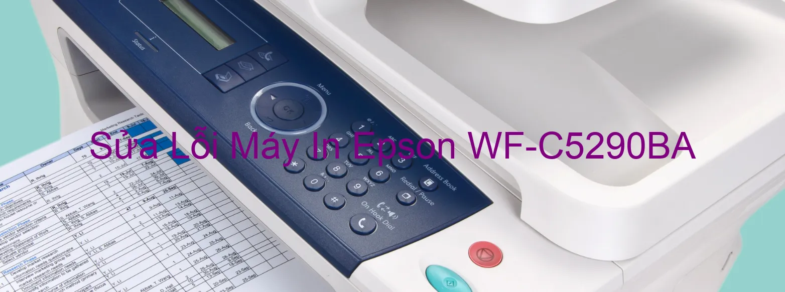 Sửa Lỗi Máy In Epson WF-C5290BA