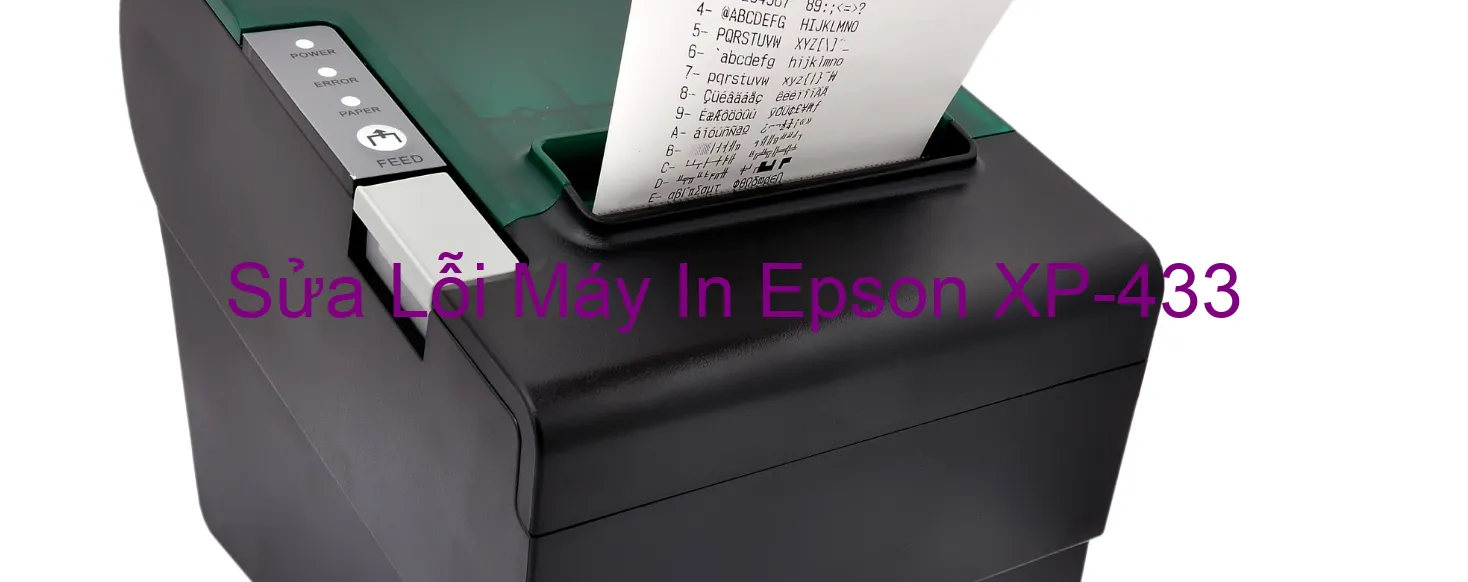 Sửa Lỗi Máy In Epson XP-433